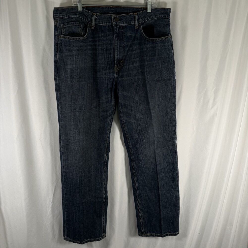 Levi's 559 Jeans Men's 38x32 Dark Wash Denim Relaxed Straight Fit Pockets